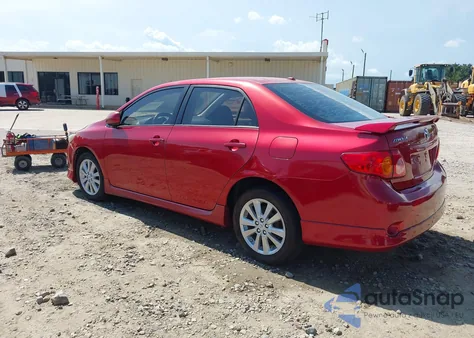 2010 Toyota Corolla S из США, поврежденный, VIN 2T1BU4EE9AC326024